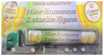 Gilde Brauerei Hannover Nr.07 - Hier kommen 2 starke Typen - MAN F2000 - Sattelzug