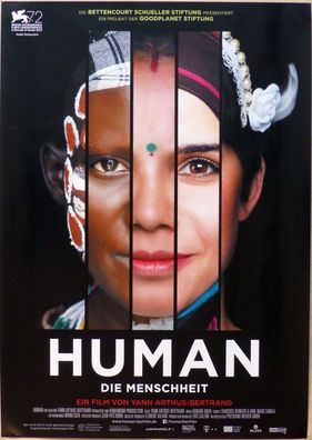 Human - Die Menschheit - Original Kinoplakat A1 - Yann Arthus-Bertrand - Filmposter