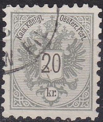 Österreich Austria [1883] MiNr 0048 A ( O/ used )