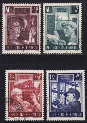 Österreich Austria [1951] MiNr 0960-63 ( O/ used ) [01]