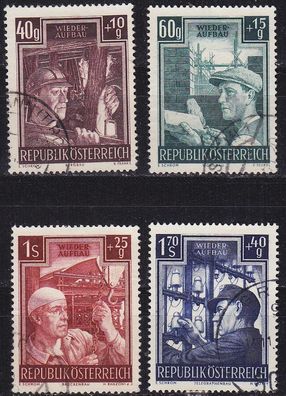 Österreich Austria [1951] MiNr 0960-63 ( O/ used ) [02]