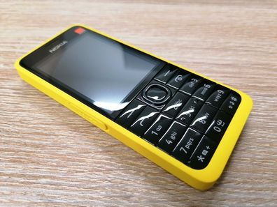 Nokia 301 Nokia Asha 301 in Gelb / ohne Vertrag / neuwertig / TOPP
