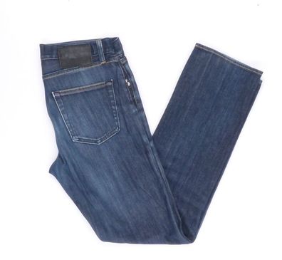 HUGO BOSS Jeans Hose W31 L34 blau stonewashed 31/34 Straight B4017