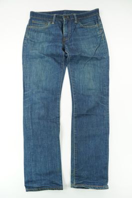 Levi Levi's Jeans 511 W31 L32 31/32 blau distressed-stonewash Gerade Denim C556