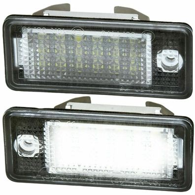 LED Kennzeichenbeleuchtung für AUDI A4, B6 B7, Limousine | Cabrio | Avant