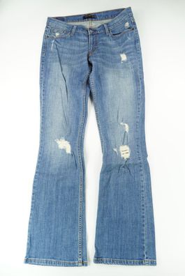 Levi Levi's Jeans 524 too superlow W30 L34 30/34 blau stonewashed Bootcut C572