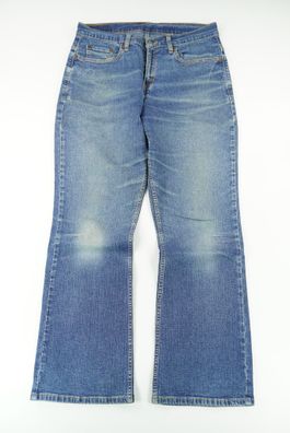 Levi Levi's Jeans Hose 515 W28 L32 28/32 blau stonewashed Gerade Denim C561