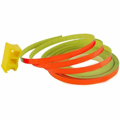 Felgen Rand Aufkleber NEON ORANGE Streifen Pin-Stripe Auto Motorrad 6mm x 8,5m