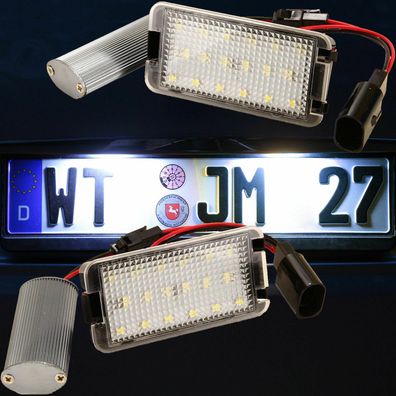LED Kennzeichenbeleuchtung für SEAT Altea 5P | Arosa 6H | Cordoba 6K 6L [ 71501