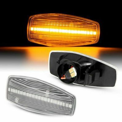 LED Seitenblinker für Hyundai | Terracan 2001-2006 | Trajet 2000-2008 | Klarglas
