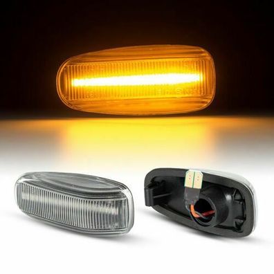 LED Seitenblinker für Mercedes SLK R170 | Vaneo W414 | Klarglas 7231
