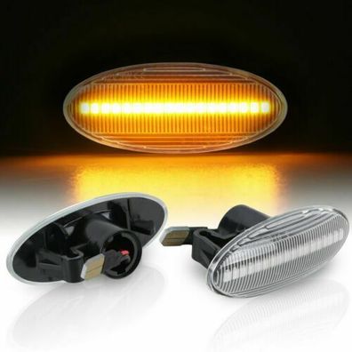 LED Seitenblinker für Renault Koleos | Typ HY | BJ 2008 - 2011| Klarglas [7810]