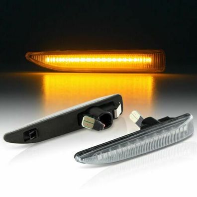 LED Seitenblinker passend für BMW 7er E65 E66 | 2001-2008 | Klarglas [7138]