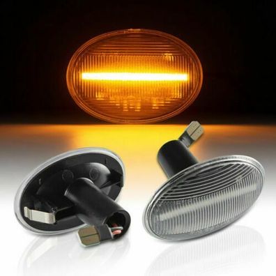 LED Seitenblinker passend für BMW Mini R55 | R56 | R57 | R58 | R59 | KLAR [7139]