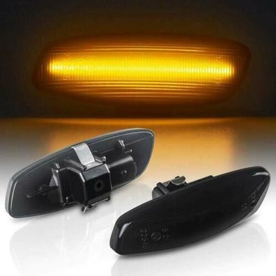 LED Seitenblinker schwarz passend für Peugeot 207, 308, 408, 3008, 5008 [7608-1]