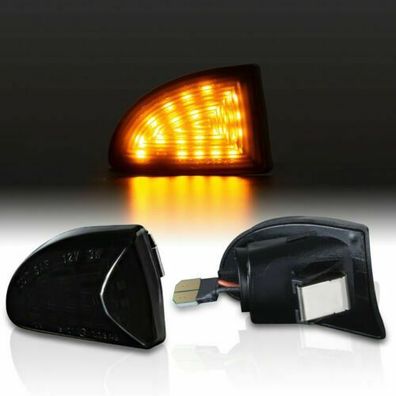 LED Seitenblinker schwarz passend für SMART FORTWO A451 C451 CABRIO COUPE 7232-1