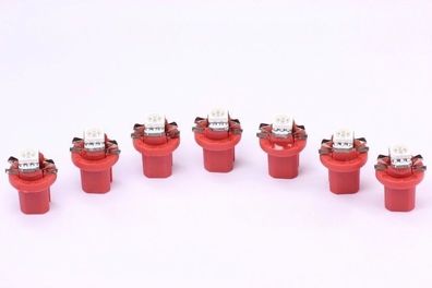 rote high Power SMD-LED Tacho Beleuchtung Audi A4 B5 bis 1997 Umbauset rot