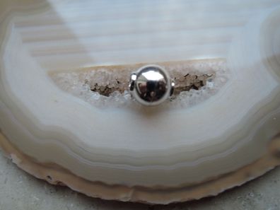 Magnetverschluß 925er Silber rhodiniert Magnetschließe Basteln Kette Armband 21