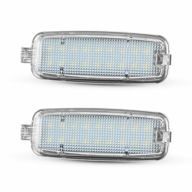 2 x LED Make Up Spiegelbeleuchtung für AUDI Q2 | Typ GA | BJ ab 2016>