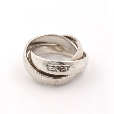 ESPRIT 3-in-1 Ring aus 925er Silber Gr 53 EU