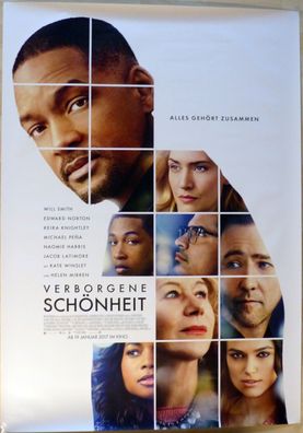 Verborgene Schönheit - Original Kinoplakat A0 - Will Smith, Kate Winslet - Filmposter