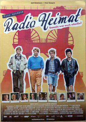 Radio Heimat - Original Kinoplakat A1 - David Hugo Schmitz, Jan Bülow - Filmposter