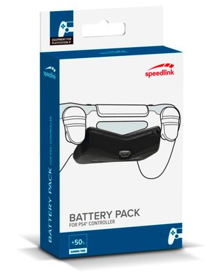 Speedlink Power Akku ZusatzAkku BatteryPack für Sony PS4 Controller GamePad