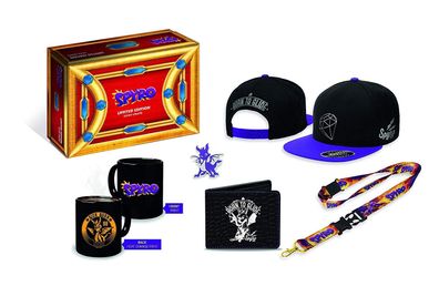 Spyro The Dragon Merchandise Box - 5 Items (u.a. Cap, Geldbörse, Tasse) - NEU