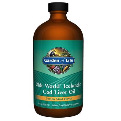 Garden of Life, Olde World®, isländischer Kabeljau-Lebertran (Code Liver Oil), ...