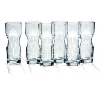 Afri-Cola Glas, Gläser-Set - 6stk 0,2 l