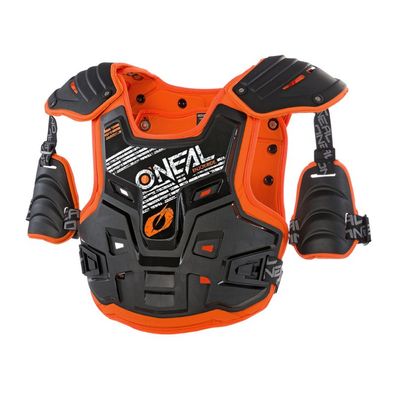 O`NEAL Pxr Stone Shield, Protector (one-size) schwarz/ orange