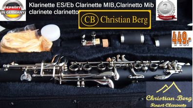 Es-Klarinette Klarinette ES Böhm-System Holzblasinstrument E-flat (E?) clarinet Ch. B