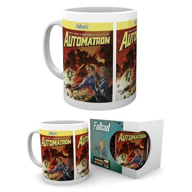 Fallout 4 Automatron Tasse Keramik Kaffeetasse Becher Tee - NEU