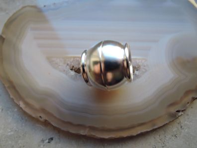 Magnetverschluß 925er Silber glänzend Magnetschließe Basteln Kette Armband 31