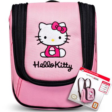 Hello Kitty MiniRucksack Tasche Hülle Case für Nintendo New 2DS 3DS XL 2DS 3DS