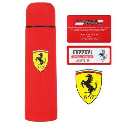 Scuderia Ferrari Thermoskanne Rot