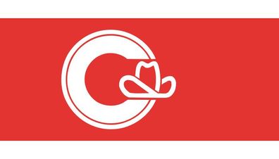 Aufkleber Fahne Flagge Calgary in verschiedene Größen