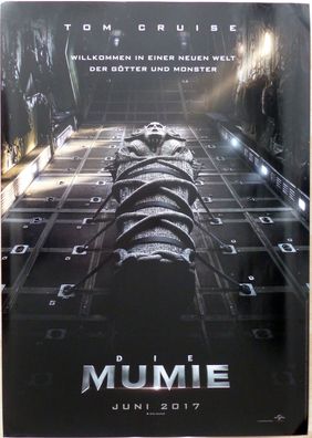 Die Mumie - Original Kinoplakat A1 - Teasermotiv - Tom Cruise - Filmposter