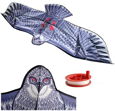 Großer Adler Flug-Drachen für Kinder & Erwachsene – Riesiger 200 x 83 cm 8560