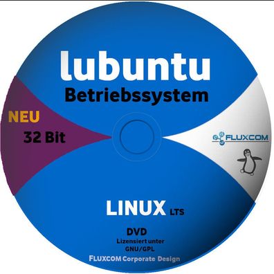 Lubuntu 18.04.5 LTS 32bit DVD Linux Betriebssystem auch für alte Computer