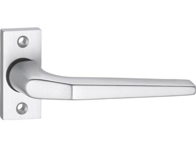 EDI 3314/0000/01 Profiltürdrückerlochteil 3314/0000 Aluminium F1 kantig 8 mm gek