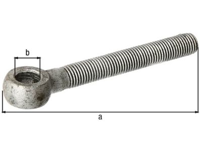 GAH 411213 Augenschrauben M16 Länge 130 mm 16 mm