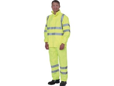 Prevent RJG/ XL Warnschutz-Regenjacke Größe XL gelb