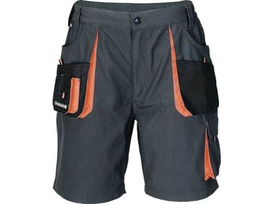 Terratrend 3231 FB. 6310 Herrenshorts Größe 52 dunkelgrau/schwarz/orange