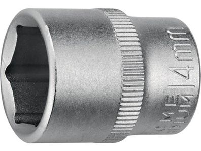 PROMAT Steckschlüsseleinsatz 1/4 Zoll 6-kant Schlüsselweite 7 mm Länge 25 mm