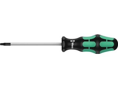 WERA 5138260001 Schraubendreher 367 TORX BO Gr.T 10 BO Klingenlänge 80 mm 2-K