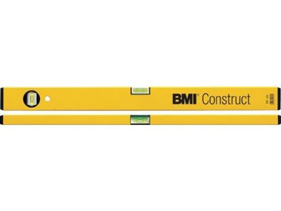 BMI 689080Pgelb-CON Wasserwaage Construct 80 cm Aluminium gelb ±1 mm/ m
