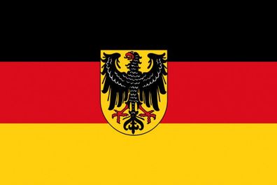 Aufkleber Fahne Flagge Dienstflagge zu Land Weimarer Republik in verschiedene Größen