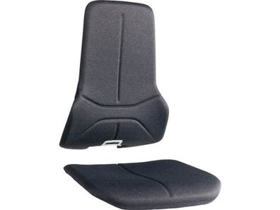 BIMOS 9588-6801 Wechselpolster Stoff schwarz passend für Sitz und Rückenlehne
