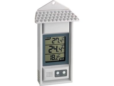 TFA 301039 Thermometer Messbereich -20 bis 70 GradC H150xB80xT29mm Kunststoff